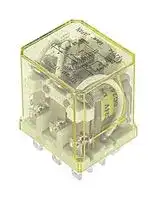 RH3B-ULDC12V: Power Relay, 3PDT, 12 VDC, 10 A, RH Series, Socket, Non Latching