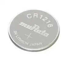 CR1216: Battery, 3 V, CR1216, Lithium Manganese Dioxide, 30 mAh, Pressure Contact, 1