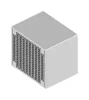 LA HL 1 100: Fan / Force Cooled Heat Sink, 230VAC, 0.082 K/W, 115 mm, 129 mm, 100 mm, 160 m³/h, 47 dBA