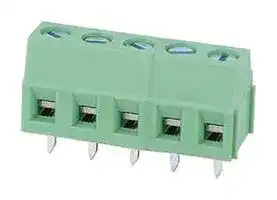 20.350M/2-E: Wire-To-Board Terminal Block, 5 mm, 2 Ways, 30 AWG, 14 AWG, 2.5 mm², Screw