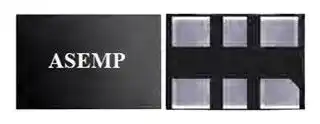 ASEMPC-10.000MHZ-LR-T: MEMS Oscillator, Clock, Pure Silicon™, 10 MHz, SMD, 3.2mm x 2.5mm, 25 ppm, 3.3 V, ASEMP, CMOS