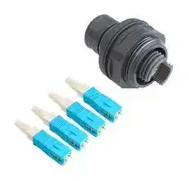 PXEB5413B001: Fibre Optic Cable, Multimode, 4 Fibres, 62.5µm / 125µm, SC to Free End, 1 m