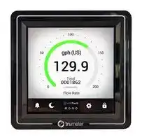 VT-FLOW-LV: Rate Indicator and Totalizer, Flow Meter, HD Graphical, Touchscreen, 12 to 24 V, Vista Touch Series