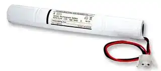 4DH4-0LA4: Rechargeable Battery, High Temperature, Single Cell, 4.8 V, Nickel Cadmium, 4 Ah, 4 x D, Wire Leads