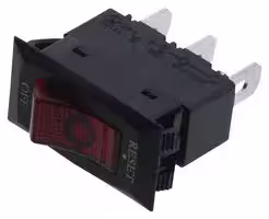 C1005B-3B151BR3: THERMAL CIRCUIT BREAKER, 1 POLE, 15A