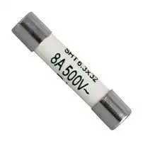 8020.5019: Fuse, Cartridge, Time Delay, 6.3 A, 500 V, 6.3mm x 32mm, SHT