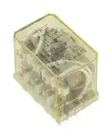 RH4B-ULDC12V: Power Relay, 4PDT, 12 VDC, 10 A, RH Series, Socket, Non Latching