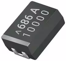 TCBD106M050CRSZ0724E: Tantalum Polymer Capacitor, 10 µF, ± 20%, 50 V, D, 0.12 ohm, 2917 [7343 Metric]