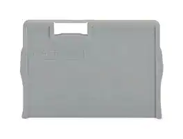 2002-1293: Accessory, Grey, Wago TOPJOB S 2002 Series Snap-On Mount Terminal Blocks, Separator Plate