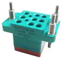 M12883/48-02S LC: RELAY SOCKET, 11 POS, 25A, PANEL