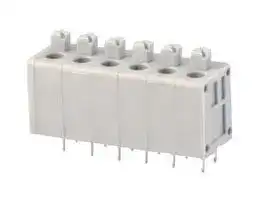 20.5701M/2-E: Wire-To-Board Terminal Block, 5 mm, 2 Ways, 20 AWG, 16 AWG, 1.5 mm², Push In