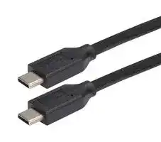 CAU31CC-2M: USB Cable, Type C Plug to Type C Plug, 2 m, 6.6 ft, USB 3.0, Black