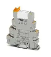 2900293: Power Relay, SPDT, 24 VAC/VDC, 10 A, PLC-INTERFACE Series, DIN Rail