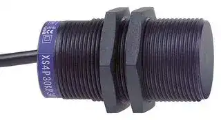 XS4P30MA230.: Inductive Proximity Sensor, Cylindrical, OsiSense XS, M30, 15 mm, SPST-NO, 24-240V, Pre-wired