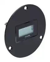 3410-1000: Panel Mount Timer, 20 VAC, 300 VAC, 0 s, 9999999.9 h, 24.1 mm, 36.8 mm