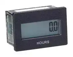 3410-2010: Panel Mount Timer, 20 VAC, 300 VAC, 0 s, 9999999.9 h, 24.1 mm, 36.8 mm