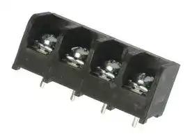 3-1437646-9: TERMINAL BLOCK, BARRIER, 3POS, 18AWG