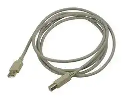 CSMUAB-2M: USB Cable, Type A Plug to Type B Plug, 2 m, 6.6 ft, USB 2.0, Grey