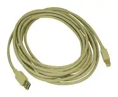 CSMUAB-5M: USB Cable, Type A Plug to Type B Plug, 5 m, 16.4 ft, USB 2.0, Grey