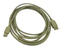 CSMUAX-2M: USB Cable, Type A Plug to Type A Receptacle, 2 m, 6.6 ft, USB 2.0, Grey