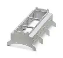 2278513: DIN RAIL HOUSING, UPPER, PC, GREY