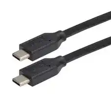 CAU31CC-5M: USB Cable, Type C Plug to Type C Plug, 5 m, 16.4 ft, USB 3.0, Black