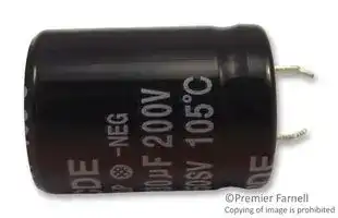 SLP331M200A3P3: Electrolytic Capacitor, Snap-in, 330 µF, 200 V, ± 20%, Snap-In, 3000 hours @ 105°C