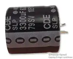 SLP332M063E3P3: Electrolytic Capacitor, Snap-in, 3300 µF, 63 V, ± 20%, Snap-In, 3000 hours @ 105°C