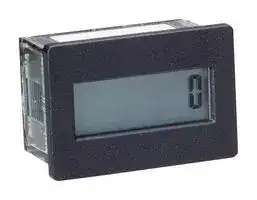 3400-2010: LCD Counter, 8 Digit, 20 to 300VAC, 7mm, Panel, 24.1 mm x 36.8 mm, 3400 Series