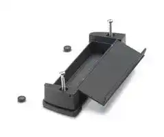 2201123: END COVER, GREY, 15 X 124.4 X 36.2MM