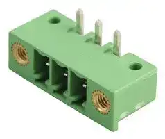 1817819: Terminal Block, w/Flange, Header, 3.81 mm, 3 Ways, 8 A, 160 V, Through Hole Right Angle