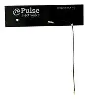 W3929B0100: RF Antenna, 3.4 GHz to 3.9 GHz, PCB, 2 dBi, 50 ohm, Adhesive