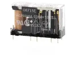 G7SA-2A2B  DC12: Safety Relay, 12 VDC, DPST-NO, DPST-NC, G7SA Series, Through Hole, 6 A, PC Pin