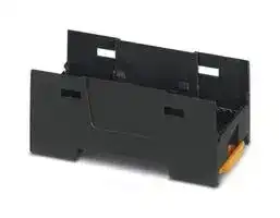 2201815: DIN RAIL HOUSING, LOWER, ABS, BLACK
