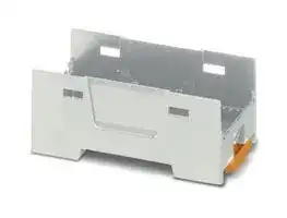 2201814: DIN RAIL HOUSING, LOWER, ABS, GREY