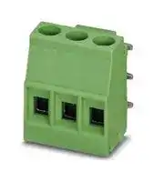 1707218: Wire-To-Board Terminal Block, 5 mm, 3 Ways, 26 AWG, 14 AWG, 2.5 mm², Screw
