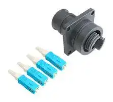PXEB5423B001: Fibre Optic Cable, Multimode, 4 Fibres, 62.5µm / 125µm, SC to Free End, 1 m
