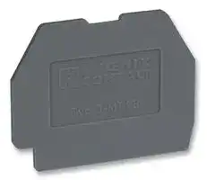 3100321: End Cover, for Use with Modular Terminal Blocks, Grey, D-MT