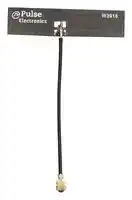 W3918B0100: RF Antenna, 4.9 GHz to 5.925 GHz, PCB, 4 dBi, 50 ohm, Adhesive
