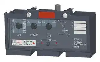 3VT9216-6AC00: Electronic Trip Unit, 3P, 160 A, VT250 Series Circuit Breaker