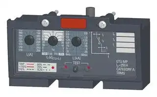 3VT9216-6AP00: Electronic Trip Unit, 3P, 160 A, VT250 Series Circuit Breaker