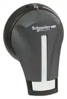 GS2AH110: External Rotary Handle, 2 Positions, Black, for TeSys GS Series Switch Disconnector Fuse