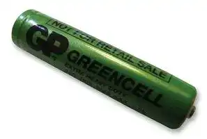 GP24G-U4: Battery, Ultra, Pack of 4, 1.5 V, AAA, Zinc Chloride, Raised Positive and Flat Negative, 4