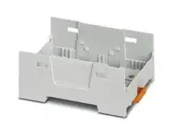 2201816: DIN RAIL HOUSING, LOWER, ABS, GREY