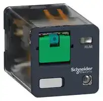 RUMC22BD: Power Relay, DPDT, 24 VDC, 10 A, Harmony RUM Series, Socket