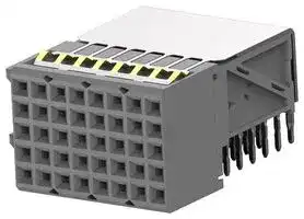 2336682-1: Connector, Z-PACK HM, 40 Contacts, 2 mm, Receptacle, Press Fit, 5 Rows