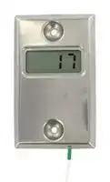 WTI-100: WALL PLATE LCD TEMPERATURE INDICATOR WI