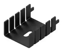 FK 222 SA TO 220: Heat Sink, Anodised Black, 20 K/W, TO-220, 25.4 mm, 12.7 mm, 33.8 mm