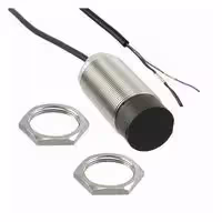 E2B-M30KN20-WP-B1 2M: Inductive Proximity Sensor, Cylindrical, 20 mm, M30, PNP / SPST-NO, PVC Pre-Wired
