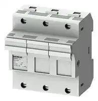 3NW7131: Fuse Holder, Cylindrical, 3P, 50 A, 690 VAC, 14 mm x 51 mm